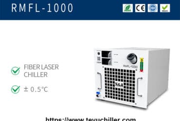 Air cooled rack mount chiller for handheld laser welding machine