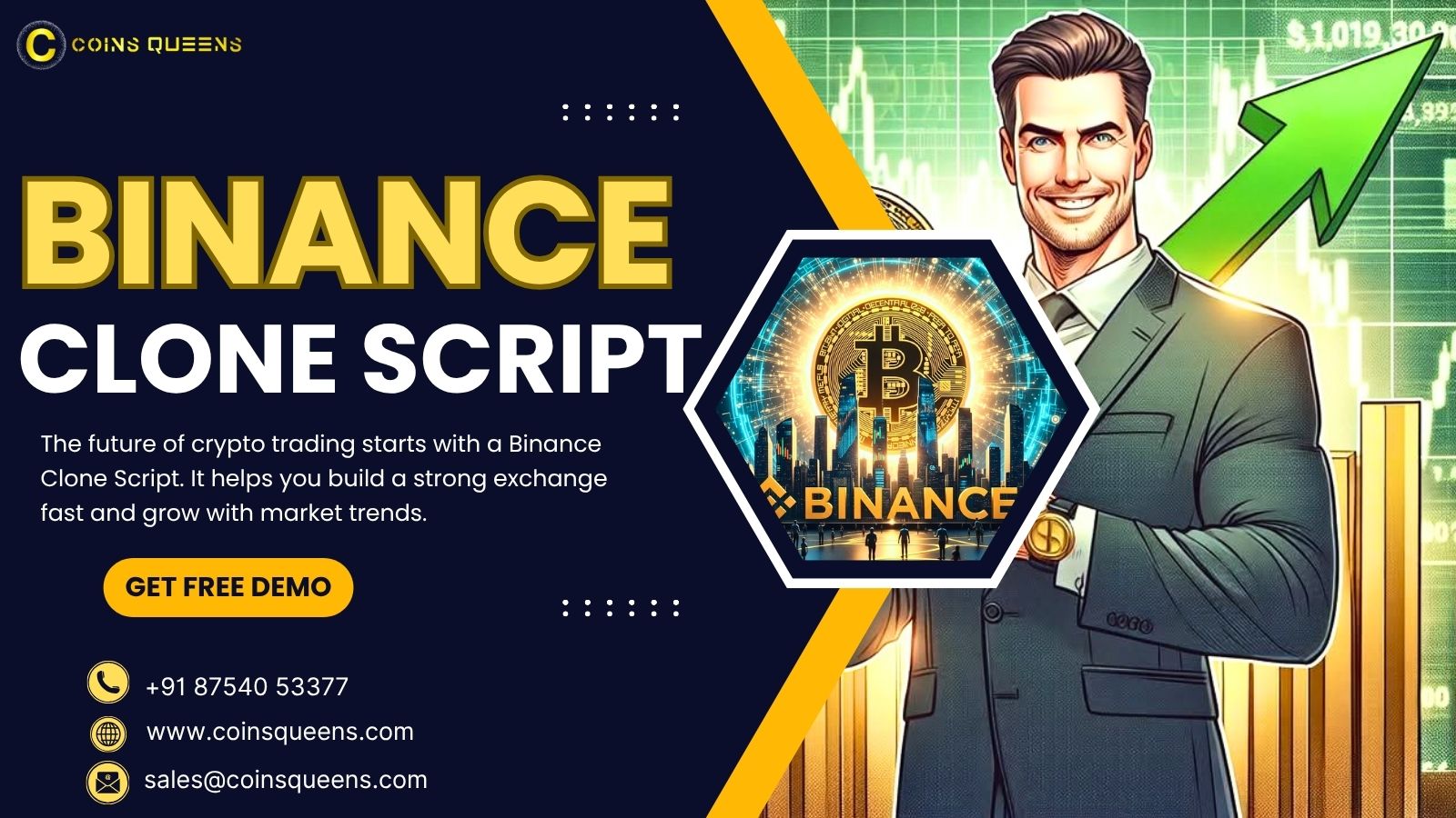 The Future of Crypto Trading Starts with a Binance Clone Script