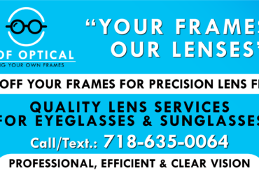 “ Your Frames, Our Lenses “ – BYOF OPTICAL