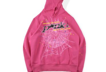 Pink Sp5der Hoodie