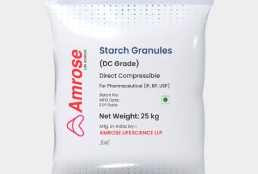 High-Quality Starch Granules for Pharmaceutical by Amrose Lifescience LLP