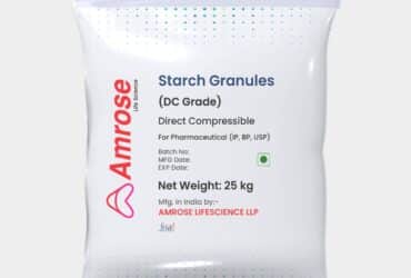 Pharma-Grade Starch Granules Manufacturer – Amrose Lifescience LLP