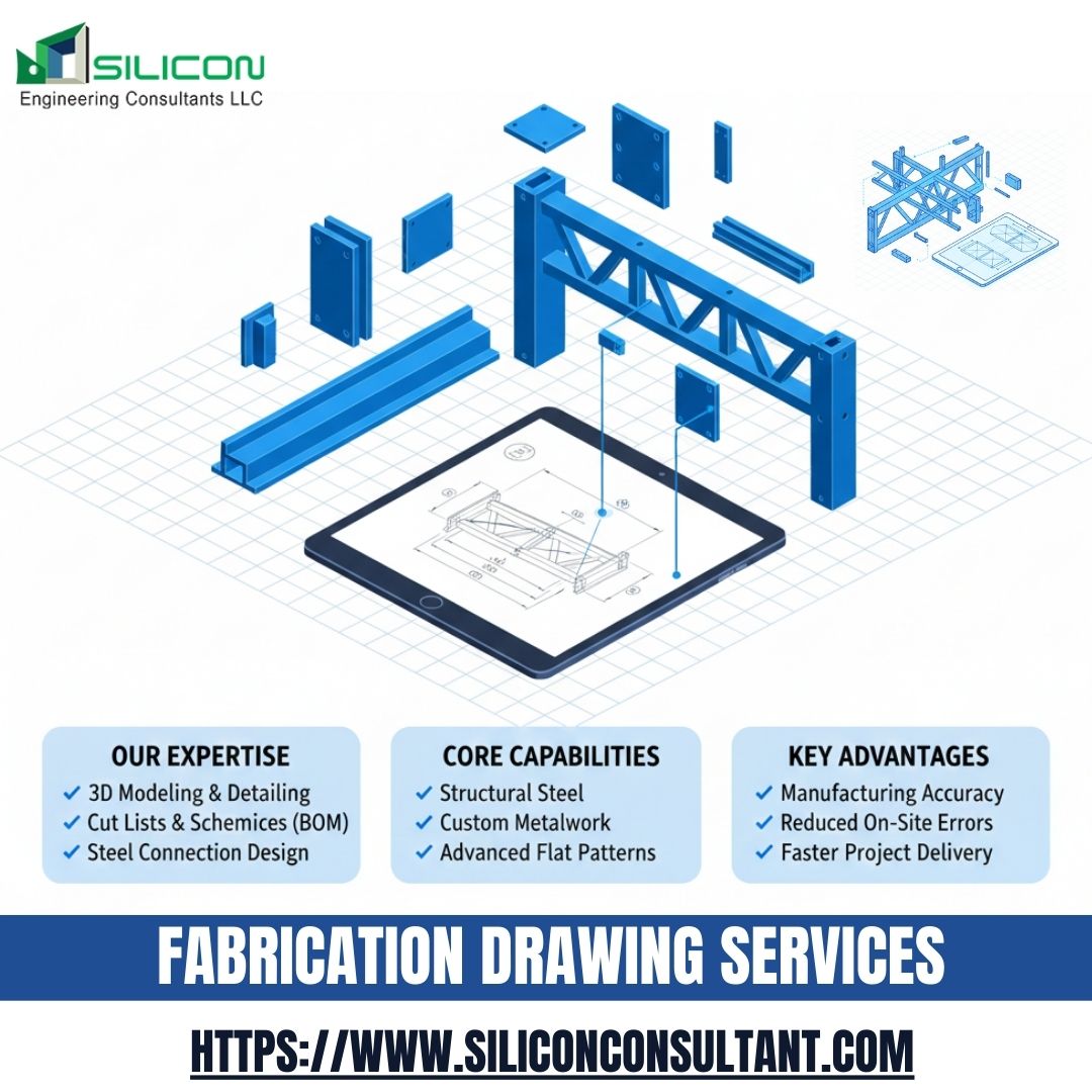 Fabrication Ready Shop Drawings Services Chicago for Steel And Concrete