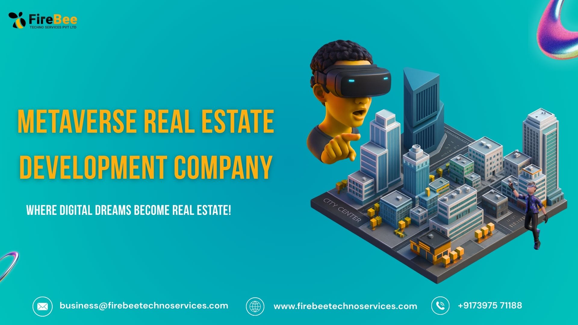 Top Metaverse Real Estate Development Company for 3D Virtual Land Creation