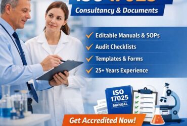 ISO 17025 Documentation kit for Accreditation