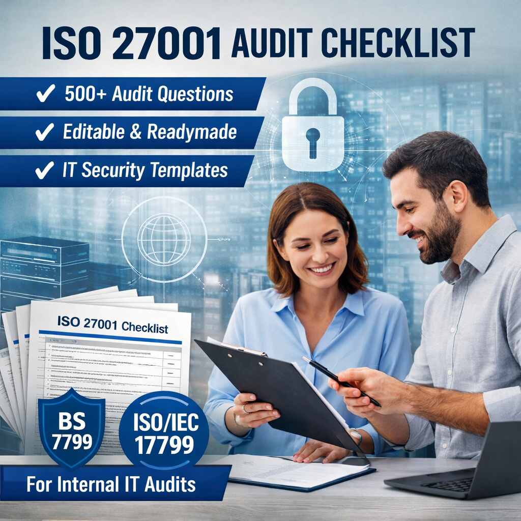 ISO 27001 Audit Checklist – Readymade Kit