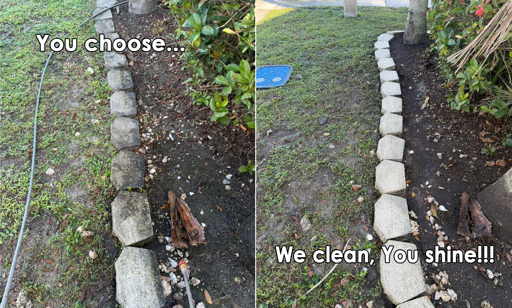 We Clean, You Shine!!!