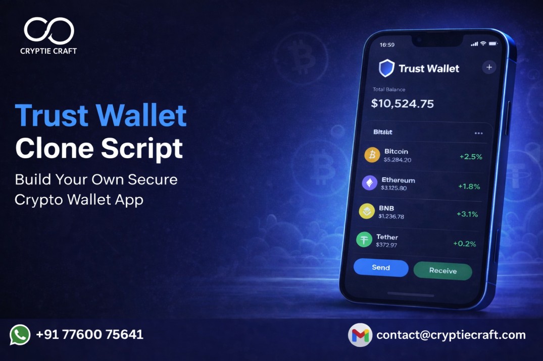 Earn More with Trust Wallet Clone Solutions from Cryptiecraft