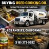 Need Answers on Who Buys Used Cooking Oil? Alpha Pumping Can Help