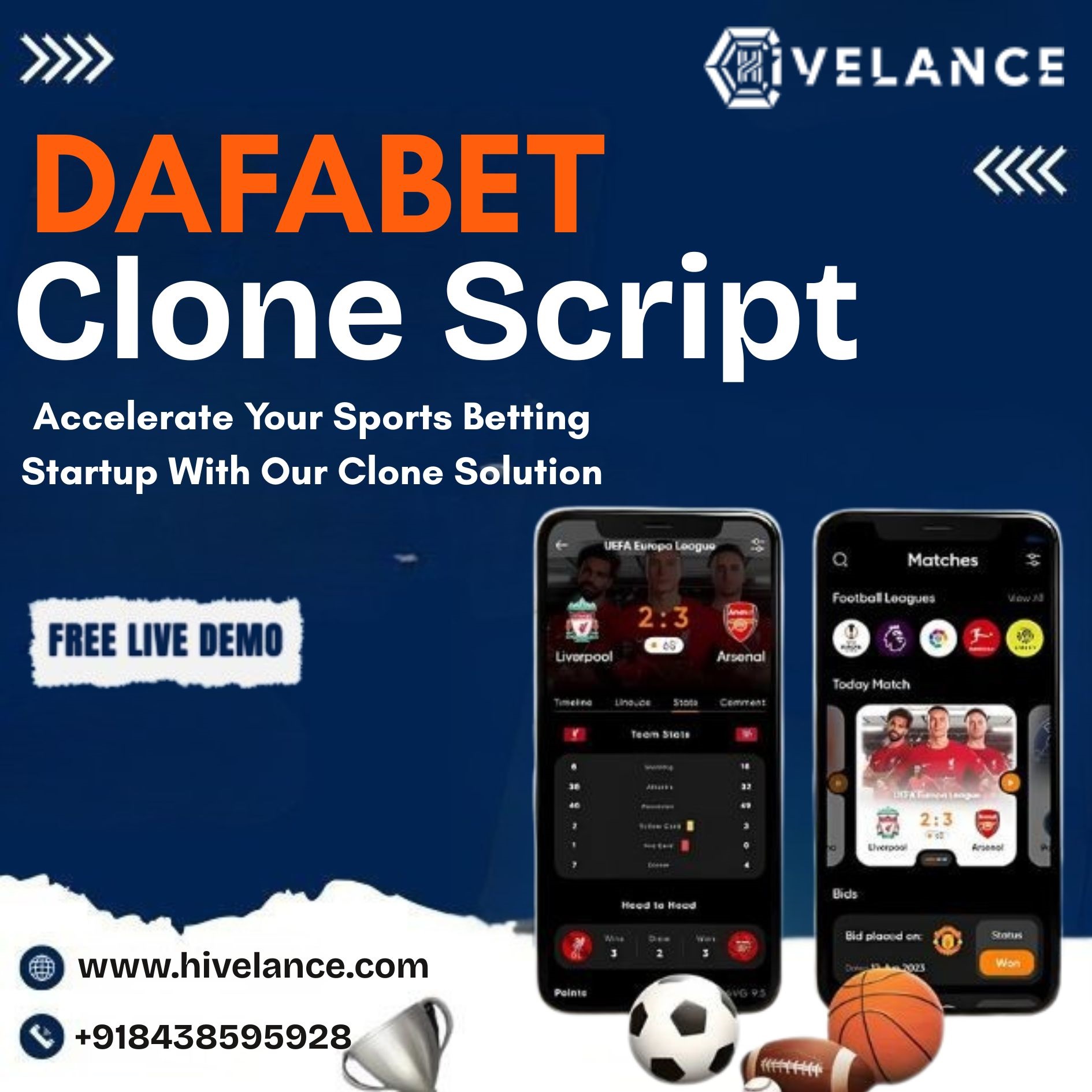 Dafabet Clone Script – Launch Your Profitable Sports Betting Platform