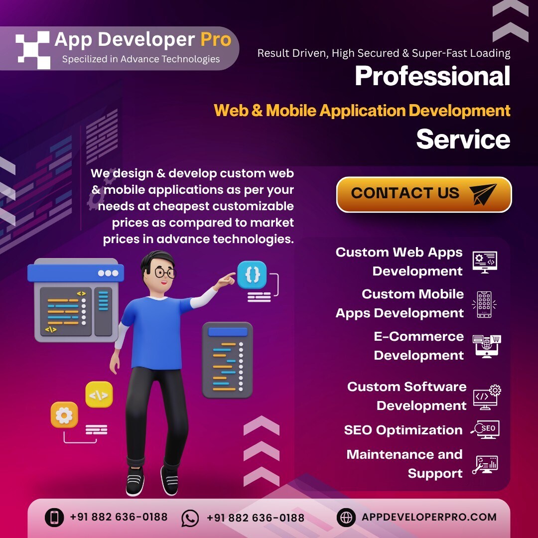 App Developer Pro – Your Trusted Web/Mobile Apps&Software Development Partner