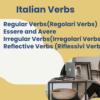 100 Most Important Italian Verbs List And Conjugation