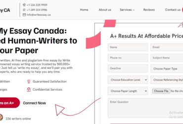 Write Essay Canada