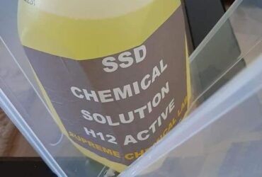 SSD chemical solution for sale in Oman to clean Black Coated DOLLARS and EUROS