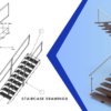 Professional Steel Staircase Drawing Services – TrueCADD