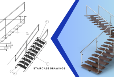 Professional Steel Staircase Drawing Services – TrueCADD