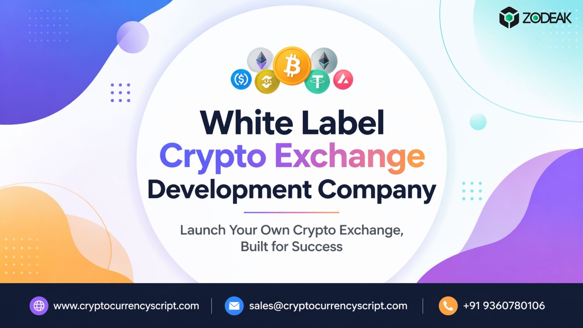 Top White Label Crypto Exchange Development Company in USA – Zodeak