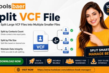 Split Large VCF File into Individual Contact Files in Seconds