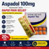 Aspadol 100mg – Rapid Pain Relief | Tapentadol Tablet | Buy Online USA