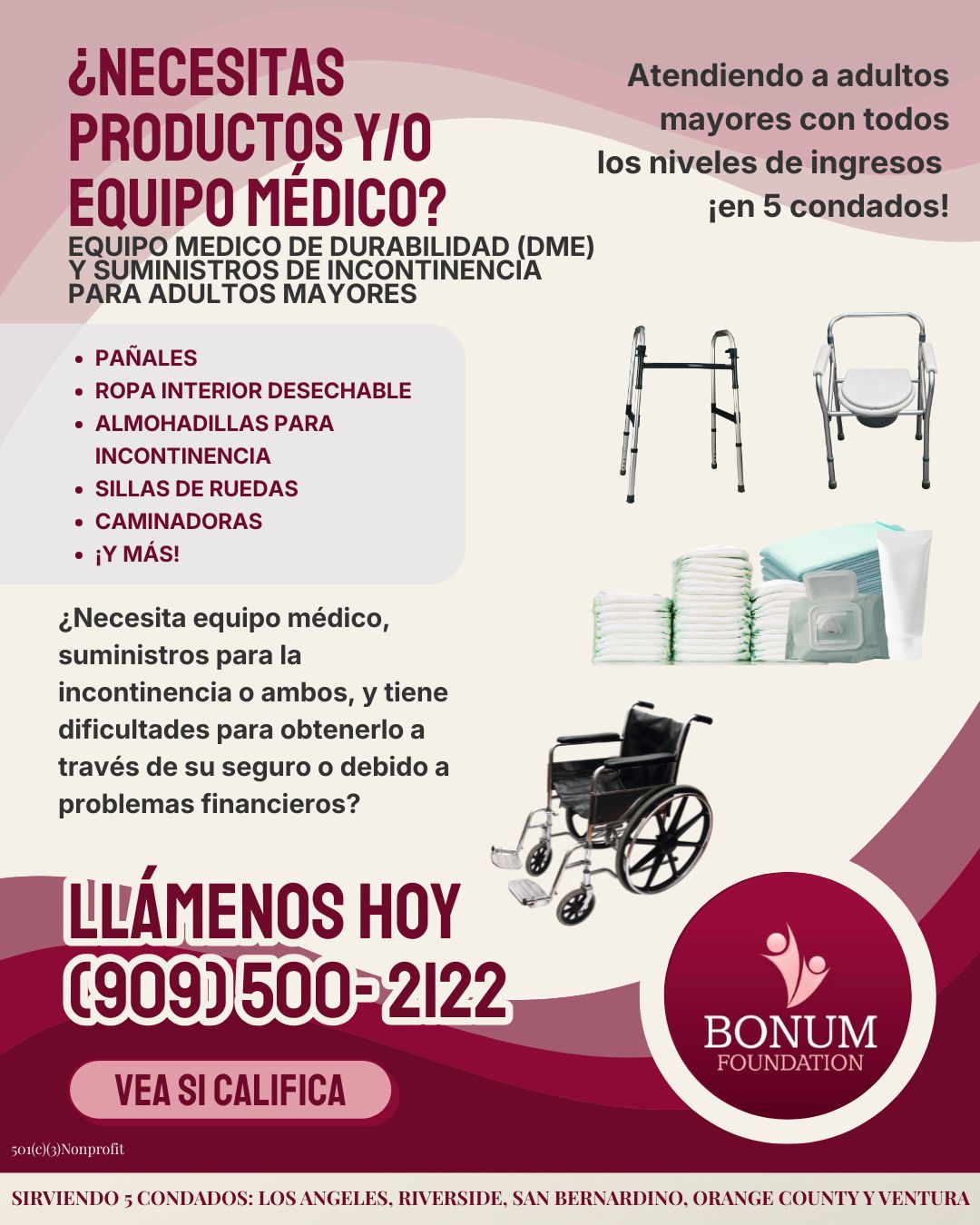 Free Senior Medical Equipment Finder – San Bernardino County Care