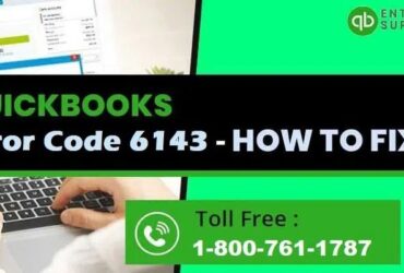 Quick Fix: QuickBooks Error 6143 Company File Issues