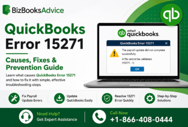 QuickBooks Error 15271: Resolve Payroll Update and File