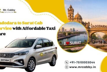 Online Vadodara to Surat Cab Booking