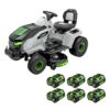 EGO POWER+ T6 42" Battery Lawn Tractor – 21 HP Electric Ride-On (Toolsequip)