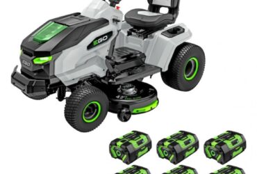EGO POWER+ T6 42" Battery Lawn Tractor – 21 HP Electric Ride-On (Toolsequip)