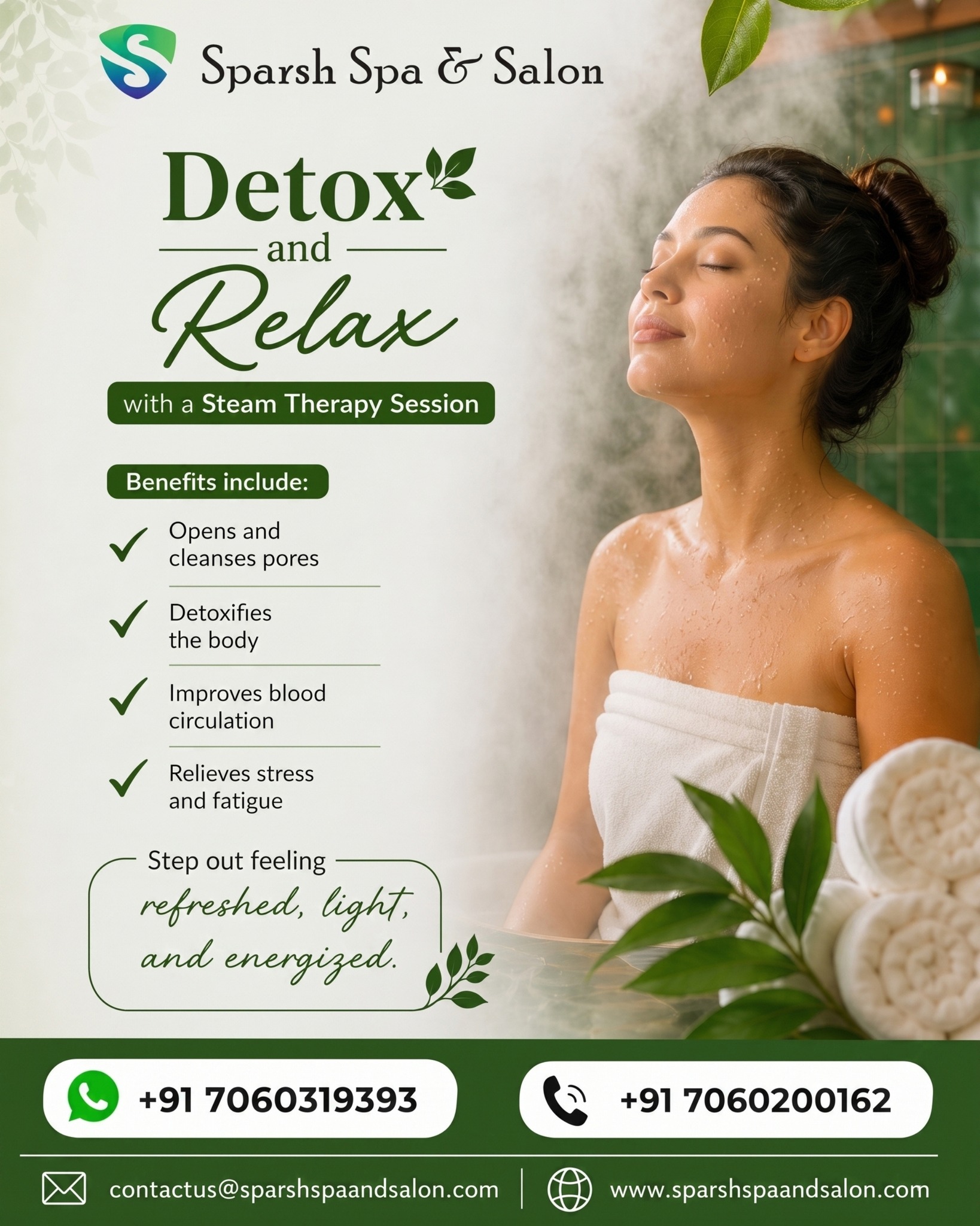 Why Sparsh Spa & Salon is the Best Spa in Dehradun by Female Therapists