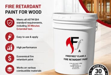 Buy Online Firefree Class A: Trusted Fire Proof Paint for Wood Applications