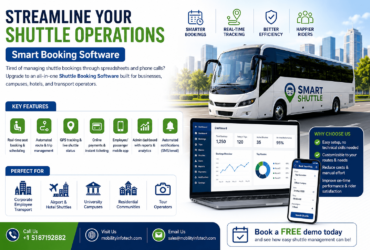 Streamline Your Shuttle Operations – Smart Booking Software