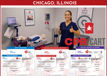 CPR Certification Classes in Chicago, IL | BLS, ACLS & PALS – CPR Cart