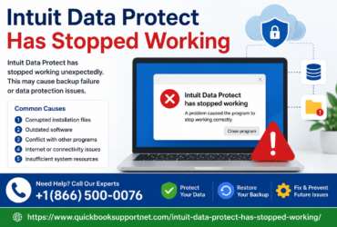 Intuit Data Protect Has Stopped Working? Let’s Fix That