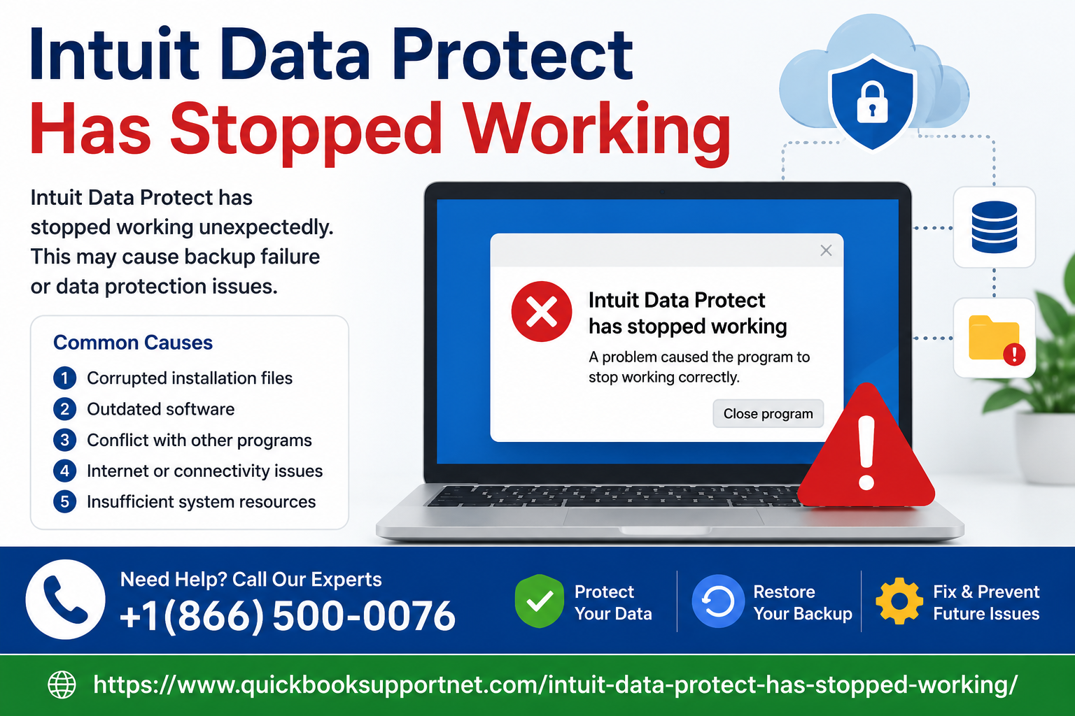 Intuit Data Protect Has Stopped Working? Let’s Fix That