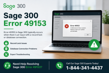 Sage 300 Login Problems Related to Error 49153 and How to Fix Them