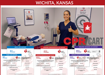 CPR Certification Classes in Wichita, KS | AHA BLS, ACLS, PALS & CPR Training – CPR Cart
