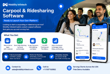 Carpool & Ridesharing Software – Ready to Launch Your Own Platform