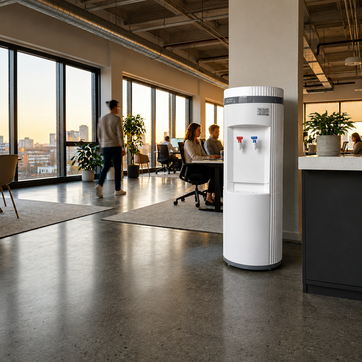 Is your team running low on energy? Proper hydration is key to productivity! Switch to a Bottle Free Water Coolers on Long Island Today!