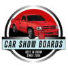 Premium Custom Car Show Boards & Vehicle Display Signs by Boards By Nick