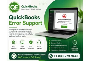 QuickBooks Error Support Guide – Fix Common Errors Quickly