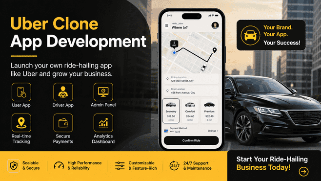Uber Clone App Development services