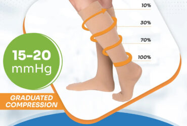SNUG360 15-20 mmHg Knee High Compression Socks – All-Day Leg Support & Comfort