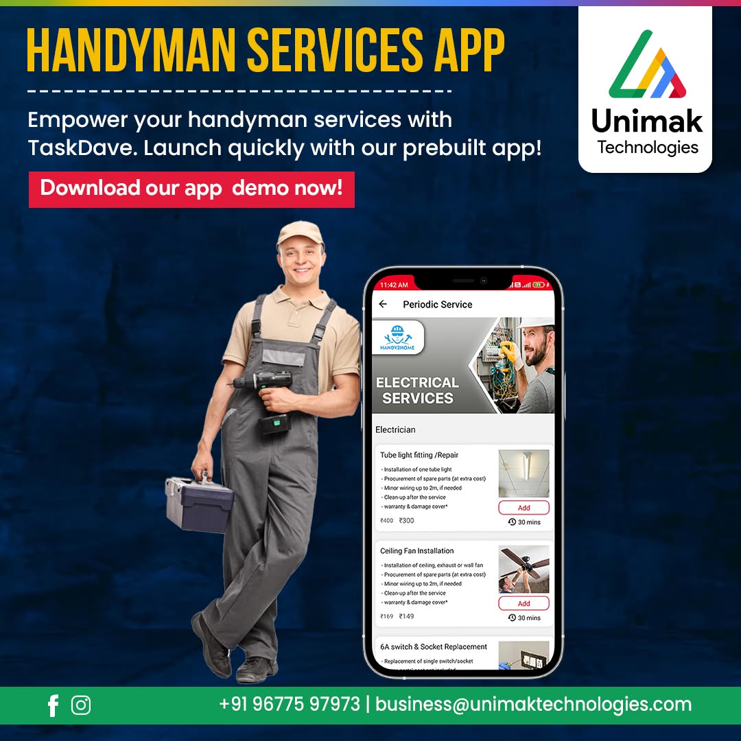 Launch Your Own Home Services Marketplace with a TaskRabbit Clone | Unimak Technologies