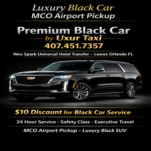 Orlando to Miami Black Car Service – Cheapest Taxi, Bus & Airport Transfers | Uxur Taxi”