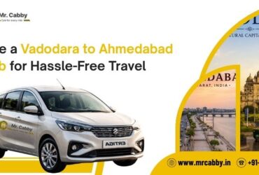 Affordable Vadodara to Ahmedabad Cab with Professional Drivers