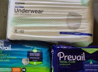 Diapers, briefs and pads