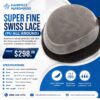 Toupee for Men Crafted for a Realistic Everyday Look