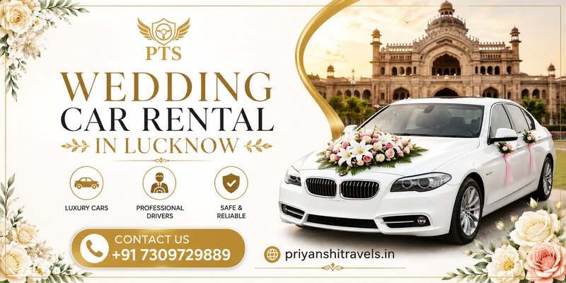 Wedding Car Rental in Lucknow for Elegant Wedding Celebrations