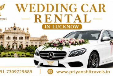 Wedding Car Booking in Lucknow – Luxury Cars Available